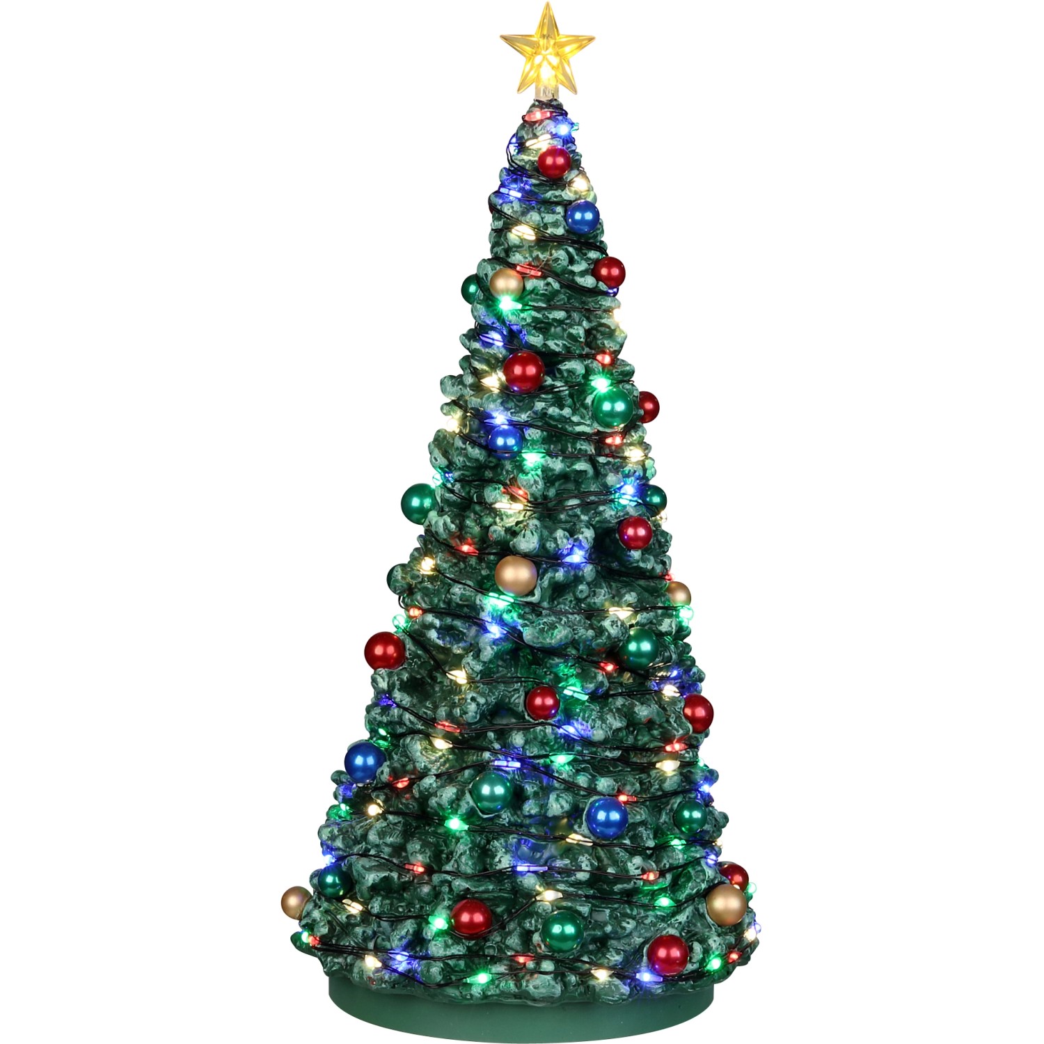 Lemax Vánoční dekorace Outdoor Holiday Tree 24,5 x 11,5 x 11,5 cm