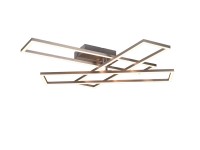 REALITY LED stropní svítidlo CORSO mat.nikl 36W 4600lm 2700-6000K 66 x 10 x 60cm