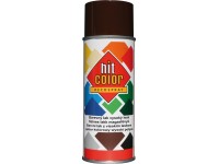 hitcolor Dekorativní lak ve spreji vysoký lesk RAL 8017 čokoládově hnědý 400 ml