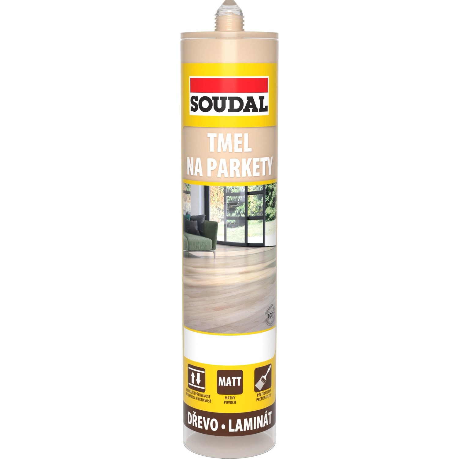 Soudal Tmel na parkety dub 280 ml