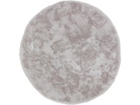 Schöner Wohnen Umělá kožešina Tender, stříbrná, pr. 120 cm