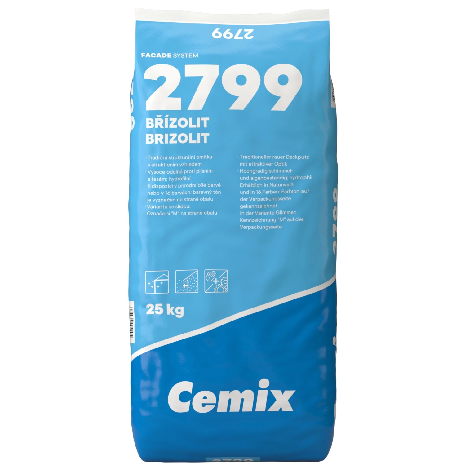 Cemix Břizolit přírodní 25 kg