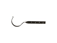 Marley Continental Poplastovaný kovový překroucený hák RAL 8017 hnědý RG 75