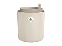 Elho Květináč na bylinky Bouncy Basil, lněná bílá, pr. 17 x 21 cm