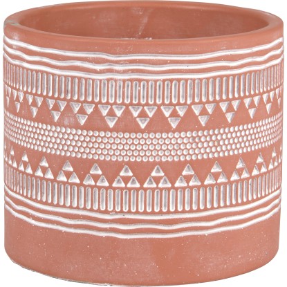 Květináč Desert Flower terakota průměr 13,5 cm přírodní