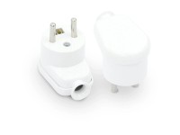 Plastrol Úhlová zástrčka WT-16 230 V/16 A boční bílá