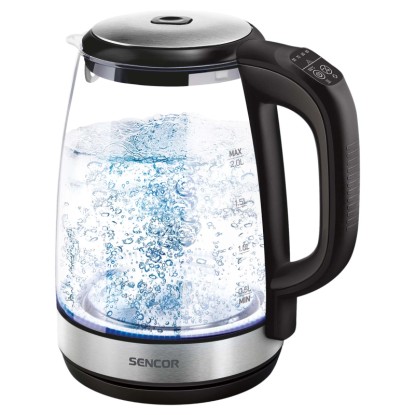 Sencor Rychlovarná konvice SWK 2090BK s regulací teploty, 2 l