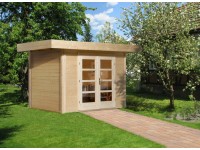 Weka Designový zahradní domek 126 vel. 1, přírodní, 295 x 211 cm