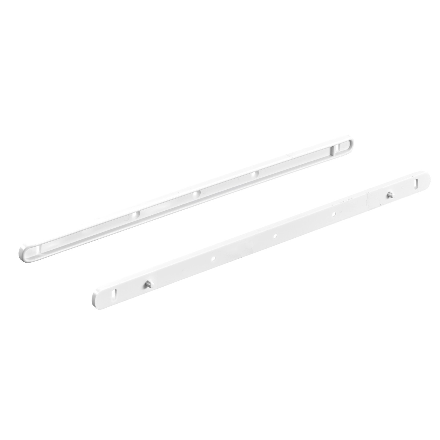 Hettich Vodicí kolejnice, bílá, 356 x 8 x 16 mm