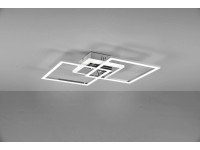 Trio Stropní LED svítidlo Venida čtvercové,  chrom