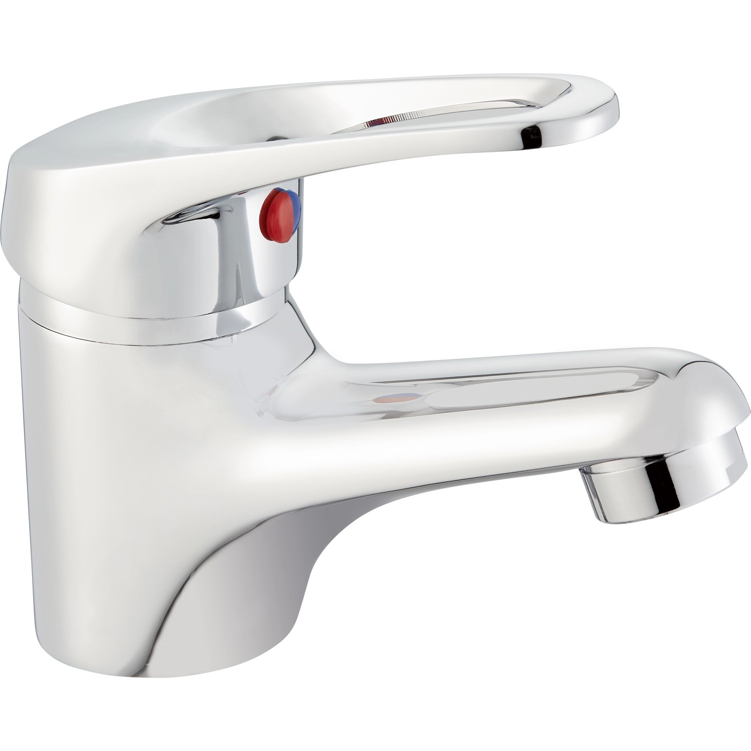 Páková umyvadlová vodovodní baterie Foglia chromovaná