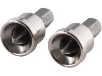 Wolfcraft Sada bitů PH 2 s nalisovaným hloubkovým dorazem 25 mm 2dílná
