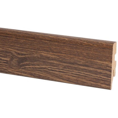 Soklová lišta dub kouřový 60 mm x 20 mm délka 2600 mm