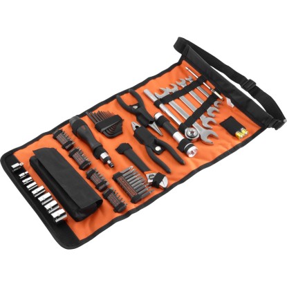 Black+Decker Rolovací sada nářadí pro automobil, 71 dílů, A7144