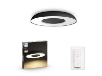 Philips Hue Stropní svítidlo White Ambiance Still 27W 2400lm 2200-6500K černá