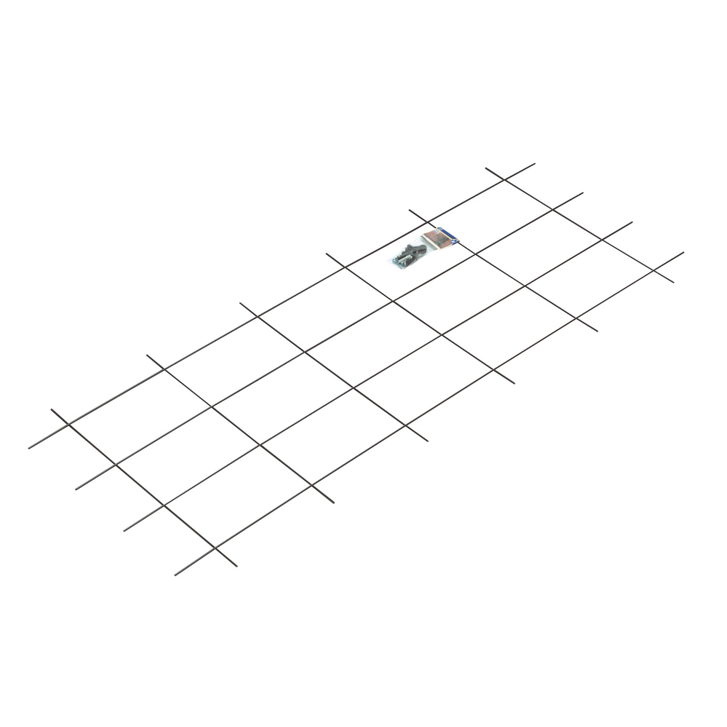 OBI Kovový špalír, hnědý, 150 x 60 cm