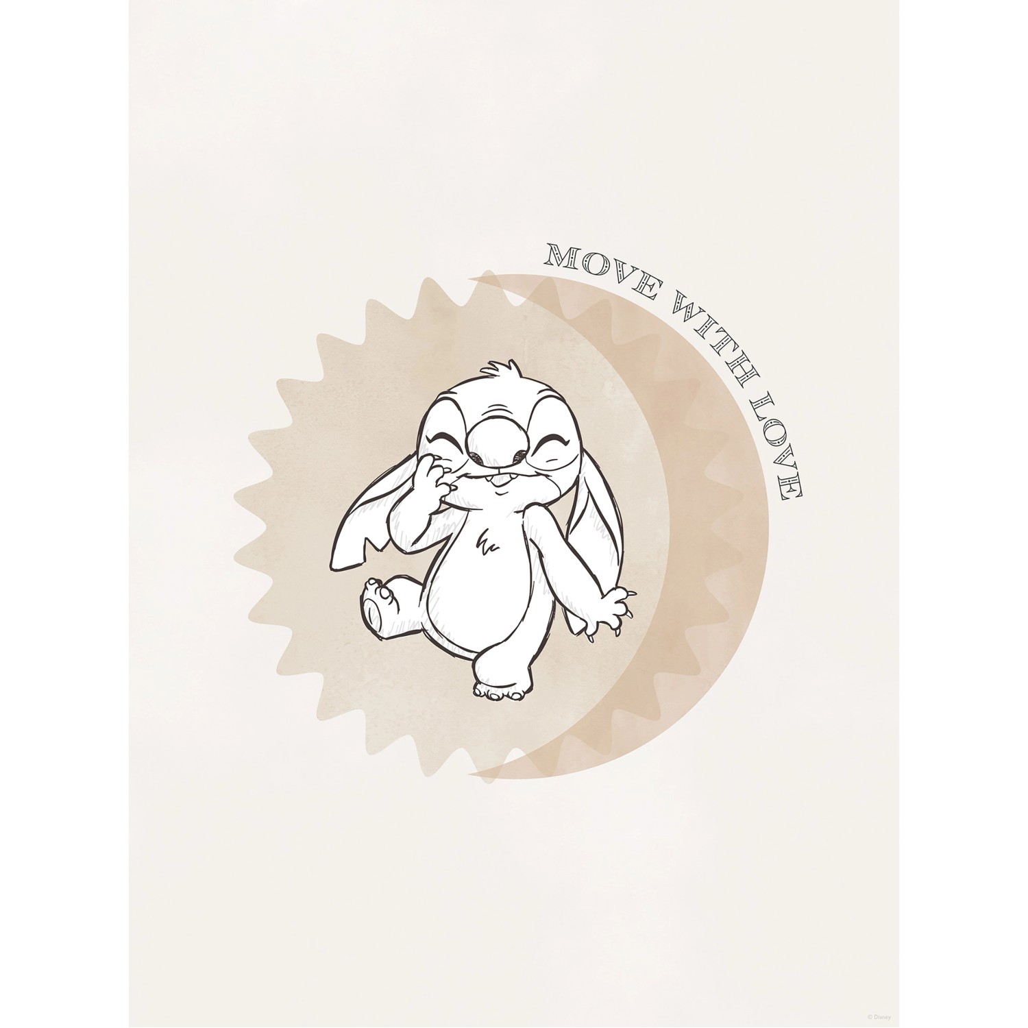 Komar Plakát Disney Lilo and Stitch Move with Love 30 x 40 cm