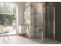 RAVAK Sprchová zástěna pevná BLPSZ Alubright 90 x 190 cm