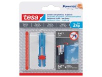 tesa Nastavitelný nalepovací hřebík na tapety a omítky 2 kg, 2 ks tesa Nastavitelný nalepovací hřebík na tapety a omítky 2 kg, 2 ks