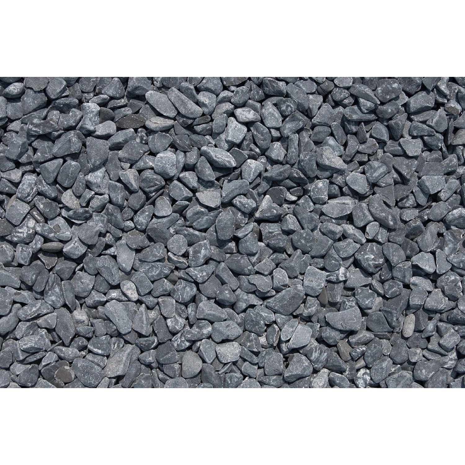 Mramorové okrasné oblázky černá Ebano 7-15 mm 25 kg PE pytel