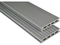 KOVALEX Terasové prkno WPC EXKLUZIV matné šedé 26 x 145 x 3000 mm