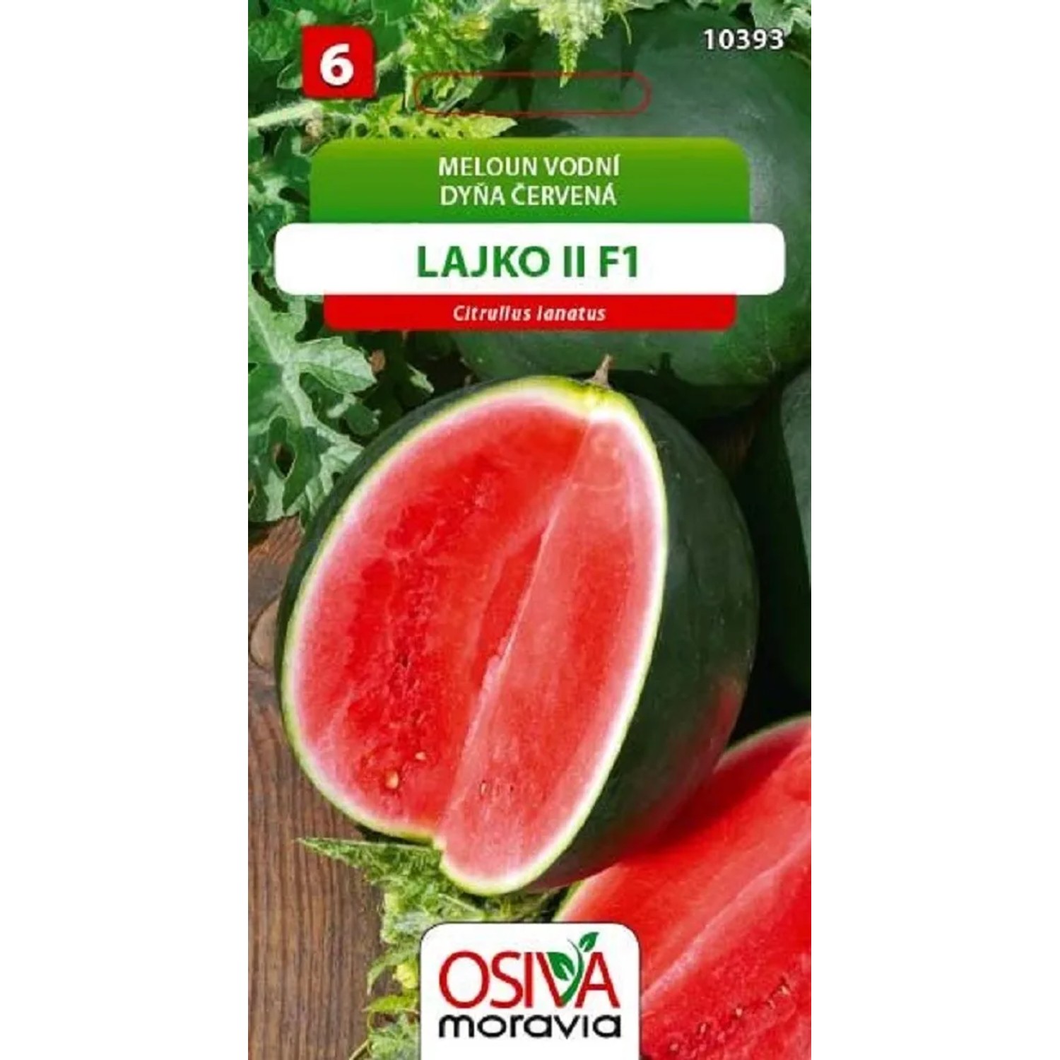 Semínka Meloun vodní Lajko II F1 (Citrullus lanatus)