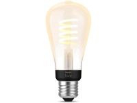 Philips Hue Smart žárovka White Ambiance Filament ST64 E27 7W 550lm 2200-4500K