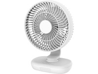 Dobíjecí stolní ventilátor Cool Air TV 10-16, 10W, bílá, 29,6 x 18,4 x 12,5 cm Dobíjecí stolní ventilátor Cool Air TV 10-16, 10W, bílá, 29,6 x 18,4 x 12,5 cm