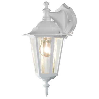 OBI Venkovní svítidlo MOLINELLA bílé 1xE27 max.60W IP44 35x17cm horní uchycení