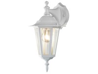 OBI Venkovní svítidlo MOLINELLA bílé 1xE27 max.60W IP44 35x17cm horní uchycení