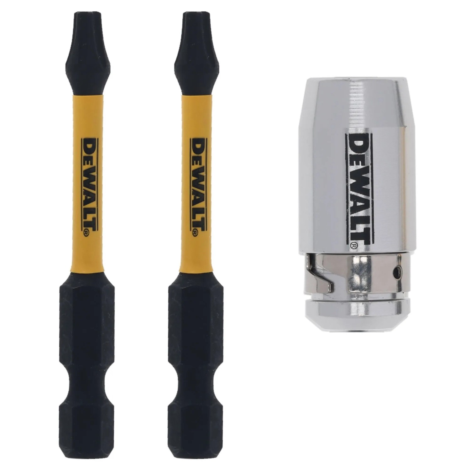 DeWALT Šroubovací bit Torsion 2xT20, 50 mm + magnetický držák