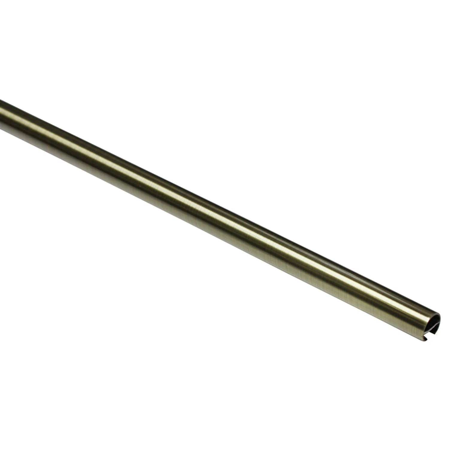 Gardinia Záclonová tyč Memphis mosazná pr. 16 x 2400 mm