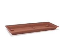Gardenico Podmiska pod truhlík Magnus 100 terakota, 1000 x 390 x 6 mm