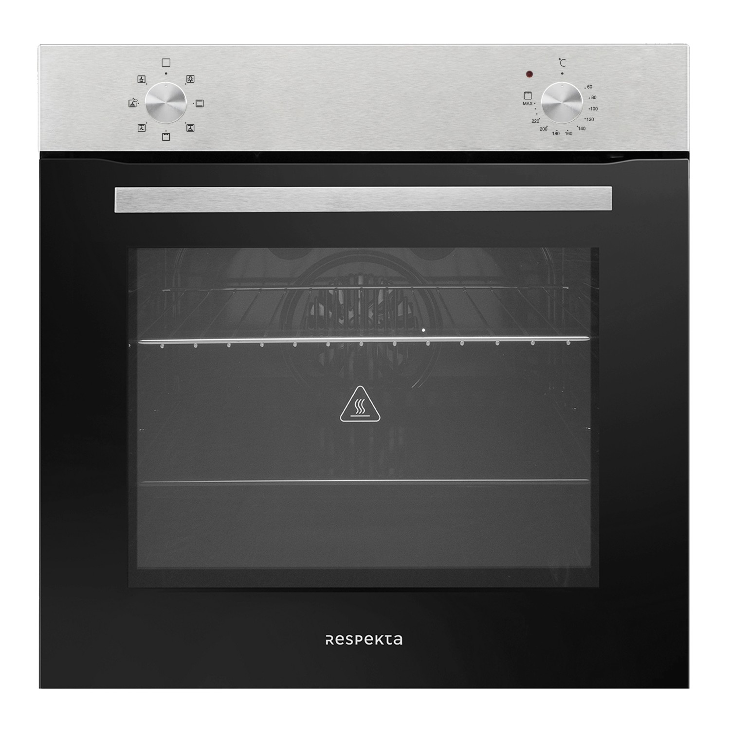 Respekta Vestavná elektrická trouba Jannis AB121-26, 59,5 x 59,4 x 52,1 cm