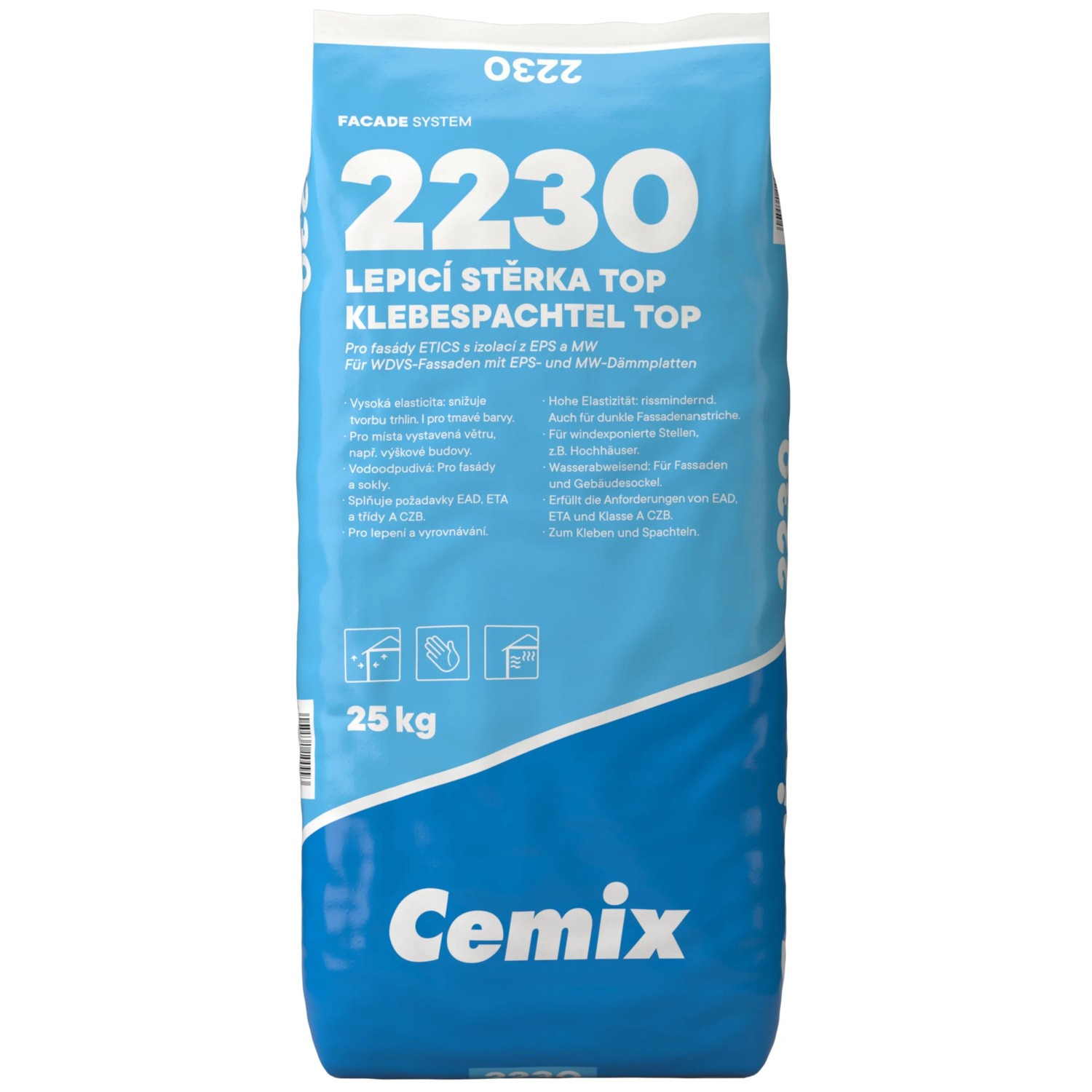 Cemix 2230 Lepicí stěrka TOP, 25 kg