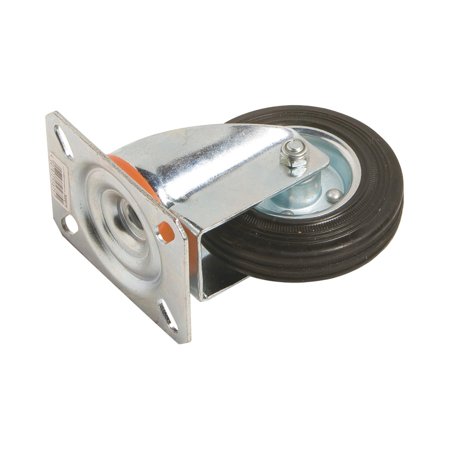 OBI Otočné přepravní kolečko s gumovou obručí průměr 100 mm 70 kg