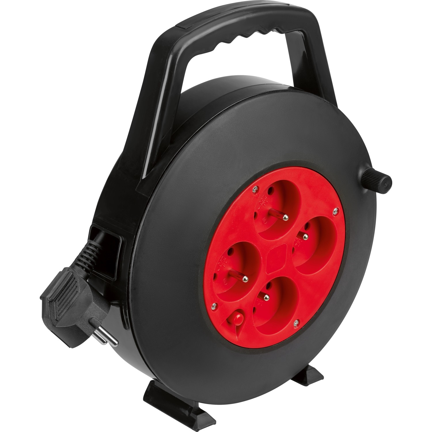 Prodlužovací kabel na bubnu 4 zásuvky, H05VV-F3 G 1,5 mm2, 7 m