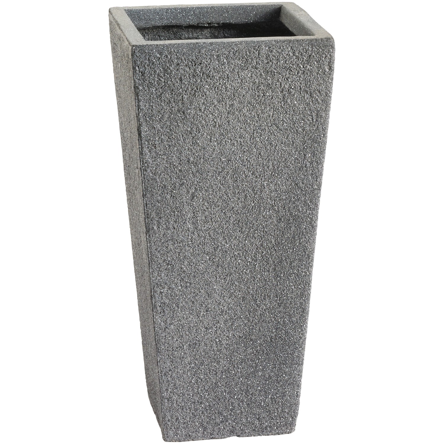 OBI Květináč Calais antracitový 24 x 24 cm