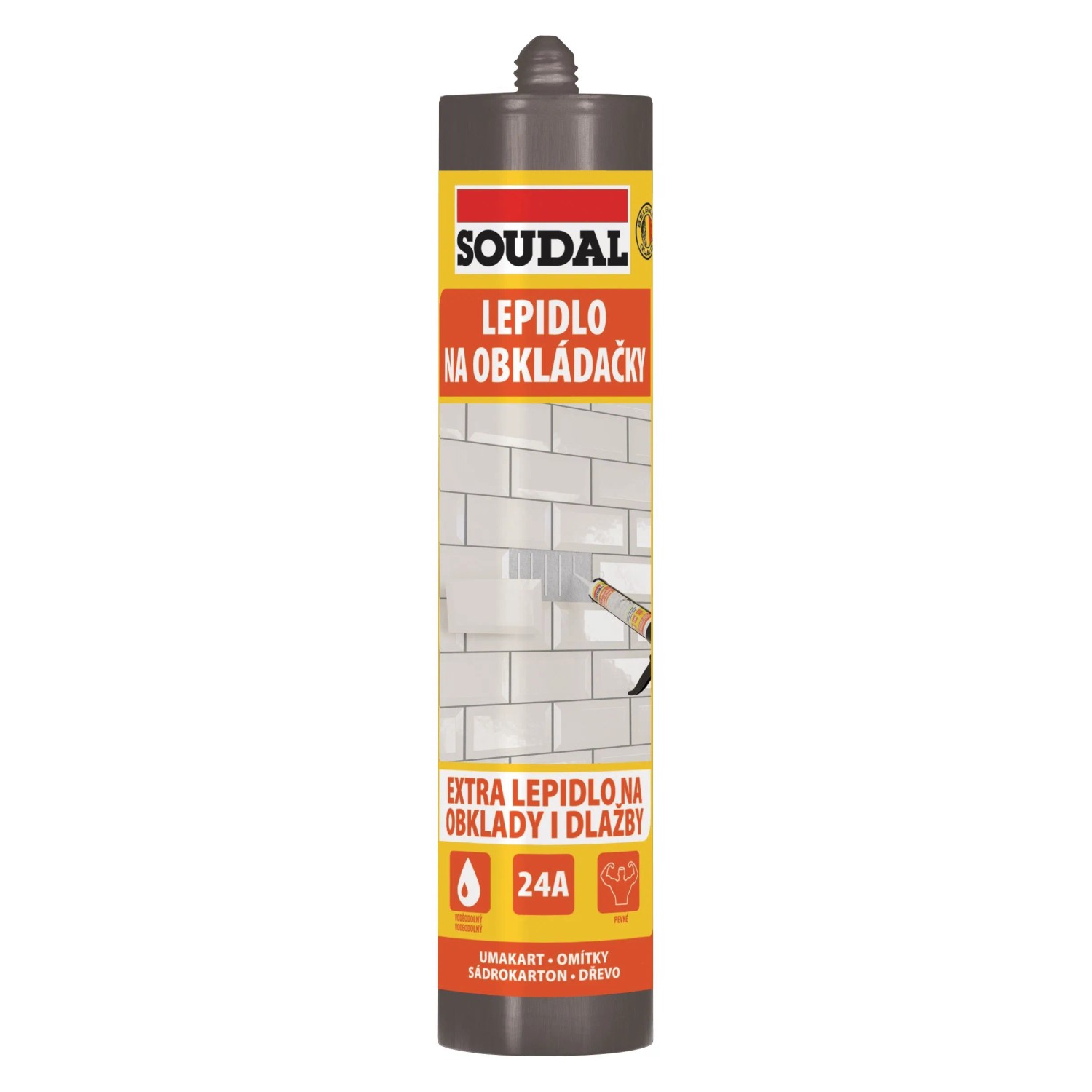 Levně SOUDAL Lepidlo na obkládačky 24A 300 ml