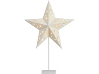 BWO LED dekorativní figurka hvězda bílá 10x LED teplá bílá, IP20, 46,5x15x65,5cm