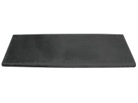 Gumová rohož na schody 75 cm x 25 cm černá