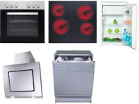 Flex-Well Sada kuchyňských spotřebičů 9 - ledn., trouba, varná d., diges., myčka