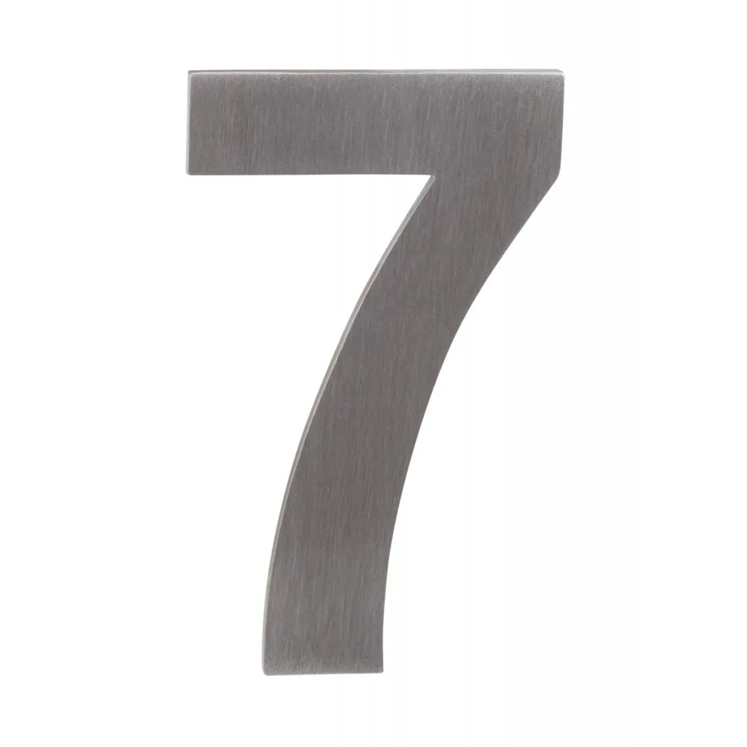 Walteco Domovní číslo "7" nerez samolepicí, 50 mm