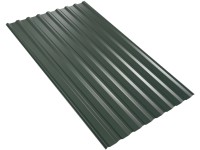 Weckman Ocelový trapézový plech W-20/1100 LR, jehl. zelená, 2000 x 1135 x 0,4 mm