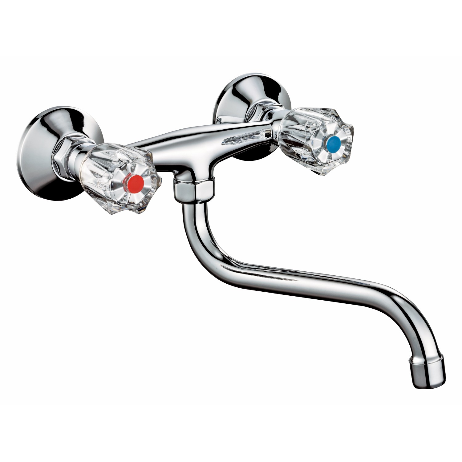 CMI Nástěnná kohoutková dřezová baterie Easy chromovaná