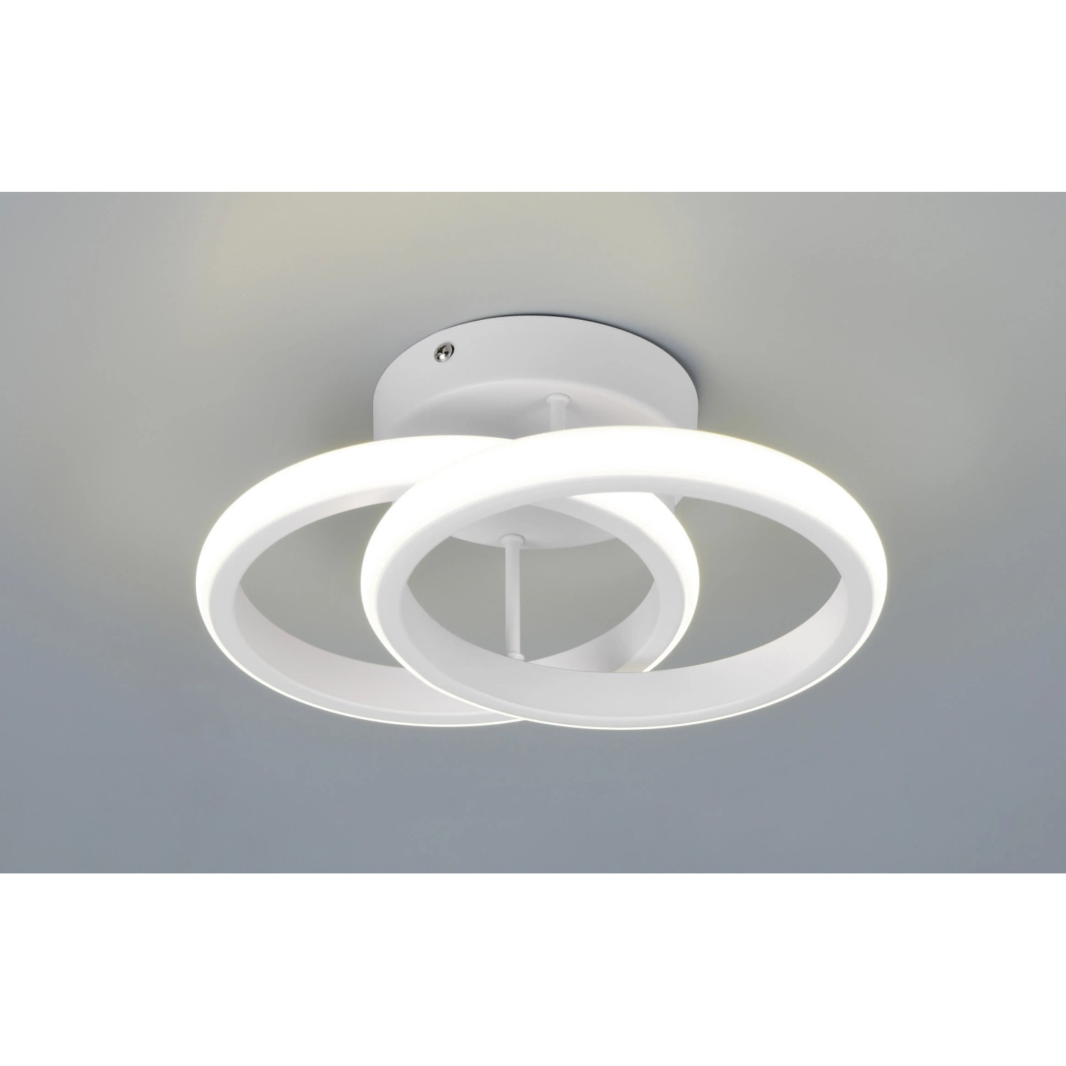 Reality Stropní LED svítidlo Kasia 7W 850lm 4000K matná bílá 26,5 x 18,5 cm