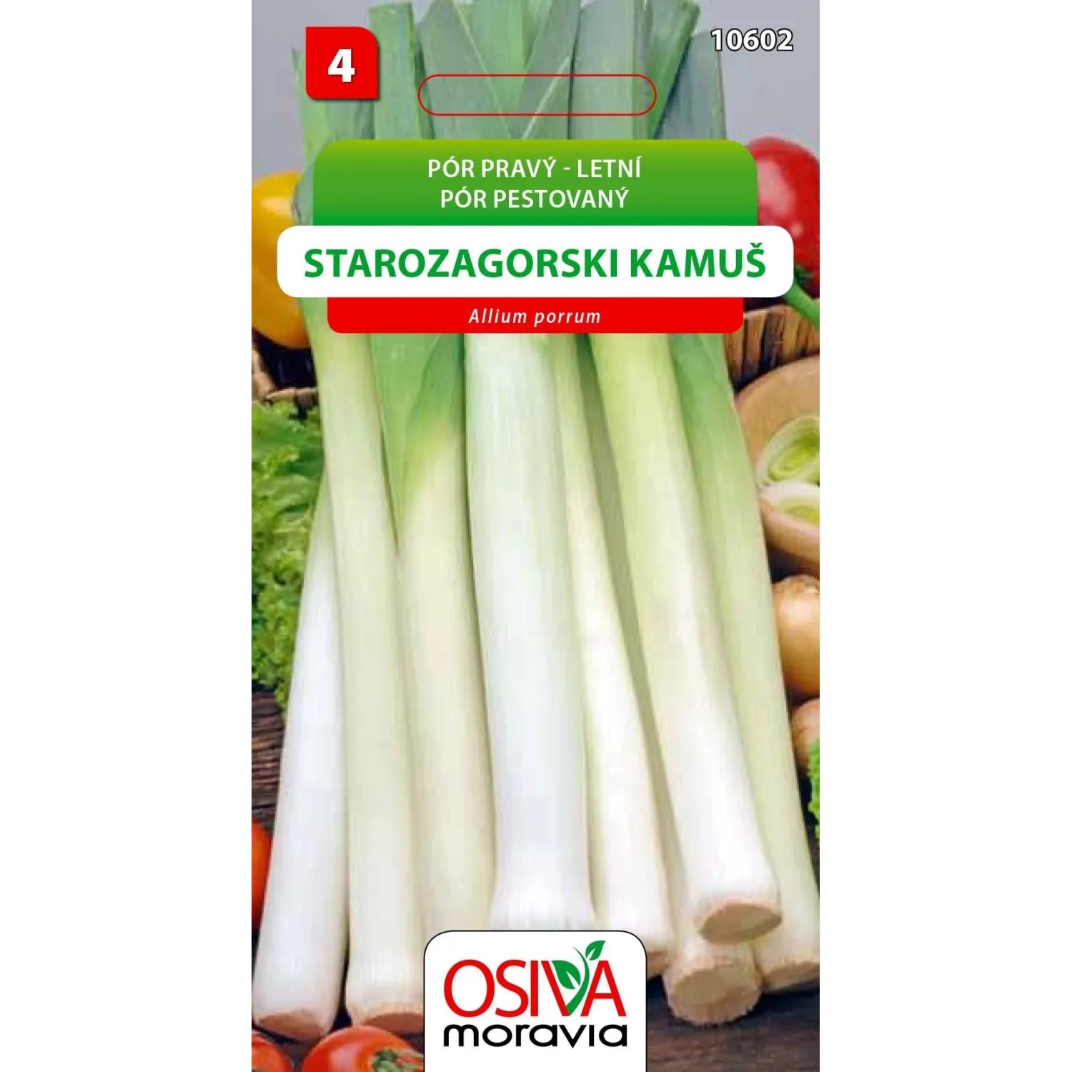 Semínka Pór pravý letní Starozagorski Kamuš (Allium porrum)