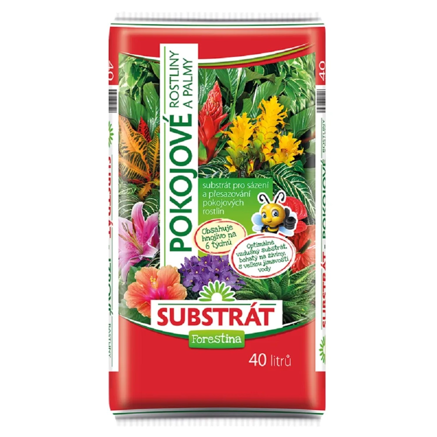 FORESTINA standard Substrát pro pokojové rostliny 40 l