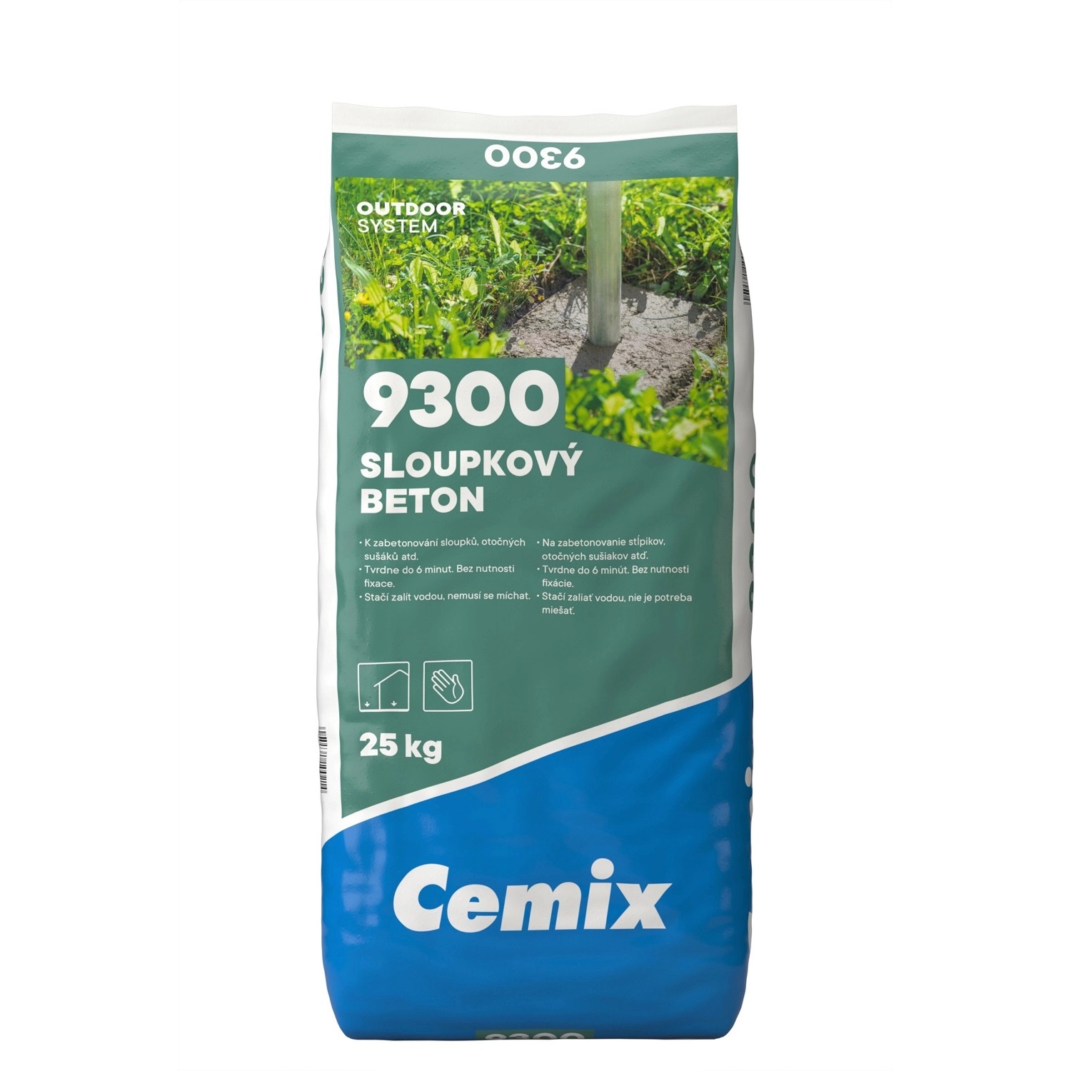 Cemix Beton Sloupkový 30 MPa 25 kg