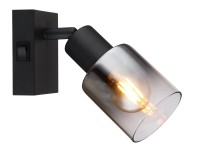 GLOBO Nástěnné bodové svítidlo HUBERTUS 1 x E14 max. 40 W, 70 x 160 x 140 mm